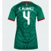 Mexico Edson Alvarez #4 Hjemmedrakt Dame VM 2026 Kortermet